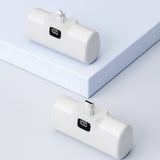 Wiwu Wi-P017 Capsule Serisi 2in1 Mini Taşınabilir Standlı Lightning Powerbank 5000mAh