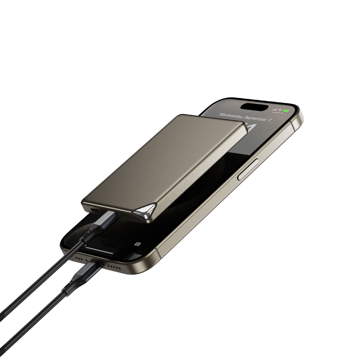 Wiwu Wi-P019 Ultra İnce Explore Serisi Led Göstergeli Wireless M-safe Powerbank 15W 5000mAh