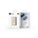 Wiwu Wi-P020 Ultra-Thin Explore Serisi Led Göstergeli Wireless M-safe Powerbank 15W 10000mAh