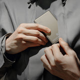 Wiwu Wi-P020 Ultra-Thin Explore Serisi Led Göstergeli Wireless M-safe Powerbank 15W 10000mAh