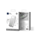 Wiwu Wi-P023 Elite Serisi Dijital LED Göstergeli Akıllı Saat Kablosuz Şarj Özellikli Taşınabilir Powerbank 20000mAh 145W