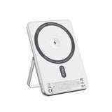 Wiwu Wi-P034 Dijital LED Göstergeli Standlı Kablosuz Powerbank 5000mAh 15W