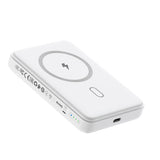 Wiwu Wi-P043 LED Işık Göstergeli Standlı Taşınabilir M-safe Wireless Powerbank 10.000mAh 15W