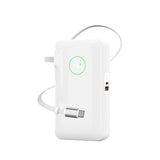 Wiwu Wi-P049 Noble Serisi Type-C Kablolu Dijital LED Göstergeli Powerbank PD 35W 10000mAh