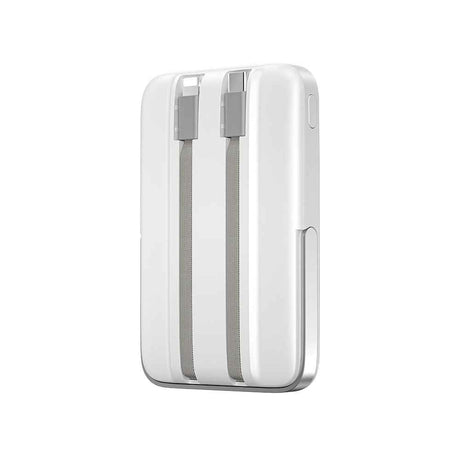 Wiwu Wi-P077 Pionner Serisi Taşınabilir Wireless Şarj ve PD 20W Hızlı Şarj Özellikli Standlı Powerbank 15W 10000mAh