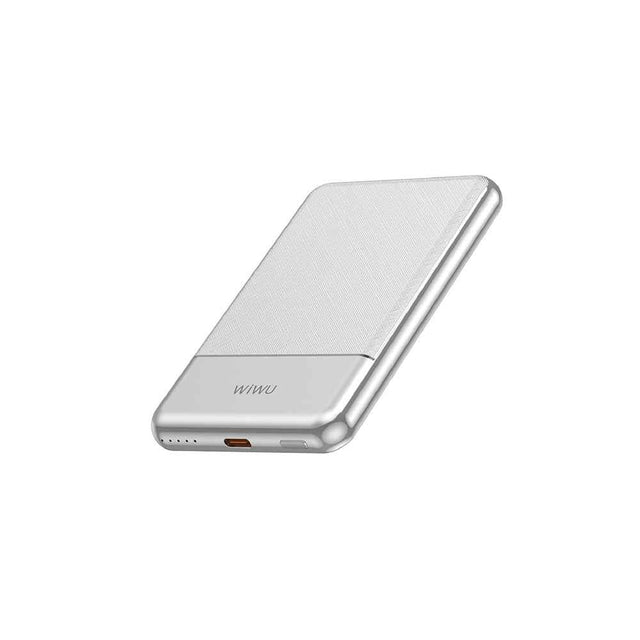 Wiwu Wi-P088 LED Işık Göstergeli PD 20W Kablosuz Powerbank 5000mAh 15W