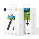 Wiwu Wi-SE011 Dolgu Işıklı Teleskopik Tripod ve Mini Selfie Çubuğu