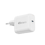 Wiwu Wi-U035 GaN Tech PD Hızlı Şarj Özellikli QC 3.0 Şarj Başlığı 45W