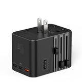 Wiwu Wi-UA006 Çoklu Universal TR/US/UK/AUS/EU Uyumlu Seyahat Şarj Adaptörü 45W