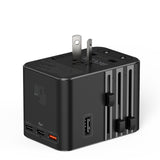 Wiwu Wi-UA006 Çoklu Universal TR/US/UK/AUS/EU Uyumlu Seyahat Şarj Adaptörü 45W