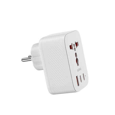 Wiwu Wi-UA007 GaN Tech PD Hızlı Şarj Özellikli Seyehat Şarj Başlığı 20W