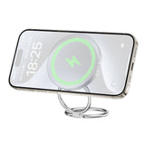 Wiwu Wi-W027 Standlı Hızlı ve M-safe Şarj Özellikli Kablosuz Şarj Aleti 15W