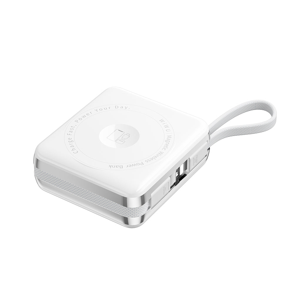 Wiwu XF17 Mag Plus Serisi M-safe Şarj Özellikli 3in1 15W Taşınabilir Powerbank 10.000mAh