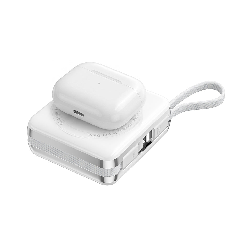 Wiwu XF17 Mag Plus Serisi M-safe Şarj Özellikli 3in1 15W Taşınabilir Powerbank 10.000mAh
