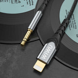 Wiwu YP-02 Lightning To Aux Audio Kablo