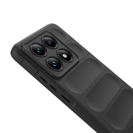 Xiaomi 14T Pro Kılıf Esnek TPU Oyuklu Arka Yüzey Tasarımlı Zore Etnik Silikon Kapak