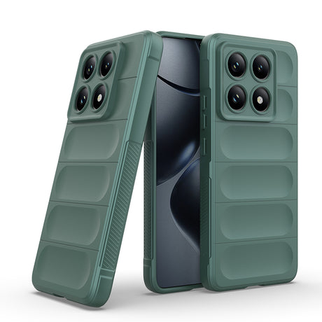 Xiaomi 14T Pro Kılıf Esnek TPU Oyuklu Arka Yüzey Tasarımlı Zore Etnik Silikon Kapak
