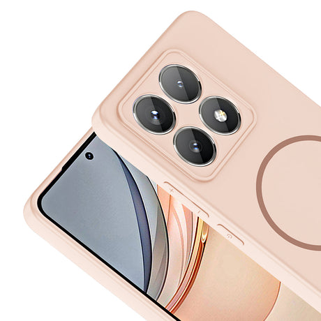 Xiaomi 14T Pro Kılıf M-safe Şarj Özellikli Zore Meta Kapak