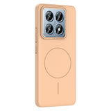 Xiaomi 14T Pro Kılıf M-safe Şarj Özellikli Zore Ruby Sert Kapak