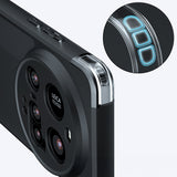 Xiaomi 15 Ultra Kılıf Kamera Korumalı Şeffaf Arka Yüzey Zore New Roll Kapak