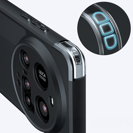 Xiaomi 15 Ultra Kılıf Kamera Korumalı Şeffaf Arka Yüzey Zore New Roll Kapak