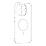 Xiaomi 15T Kamera Korumalı M-Safe Şarj Özellikli Şeffaf Zore London Sert PC Kapak