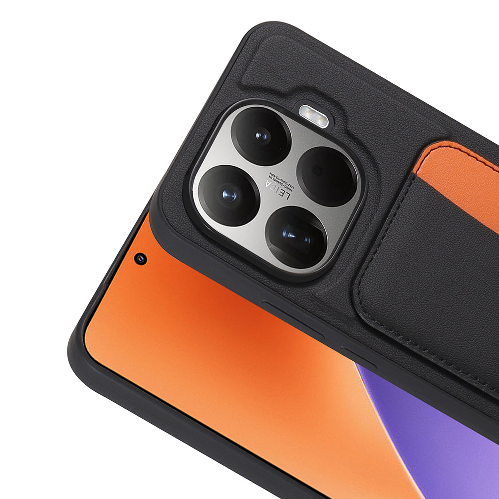 Xiaomi 15T Kılıf Kartlıklı Zore X-Kart Silikon Kapak