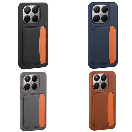 Xiaomi 15T Kılıf Kartlıklı Zore X-Kart Silikon Kapak