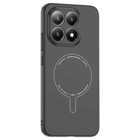 Xiaomi 15T Kılıf M-Safe Şarj Özellikli Kamera Korumalı Zore Elio Sert PC Kapak