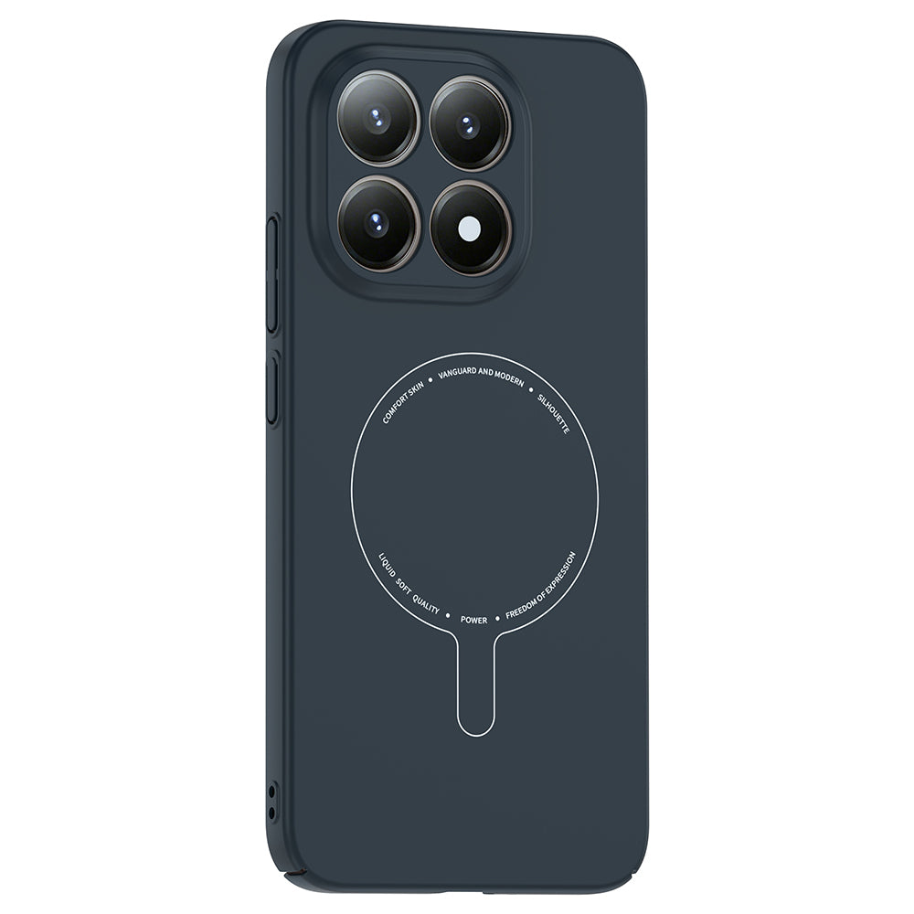 Xiaomi 15T Kılıf M-Safe Şarj Özellikli Kamera Korumalı Zore Elio Sert PC Kapak