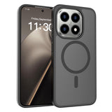 Xiaomi 15T Kılıf Sert PC Arka Yüzey Wireless Şarj Özellikli Zore Flet M-safe Kapak