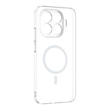 Xiaomi 15T Pro Kamera Korumalı M-Safe Şarj Özellikli Şeffaf Zore London Sert PC Kapak