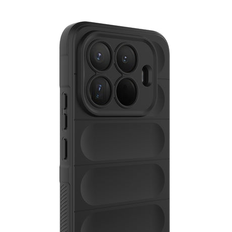 Xiaomi 15T Pro Kılıf Esnek TPU Oyuklu Arka Yüzey Tasarımlı Zore Etnik Silikon Kapak