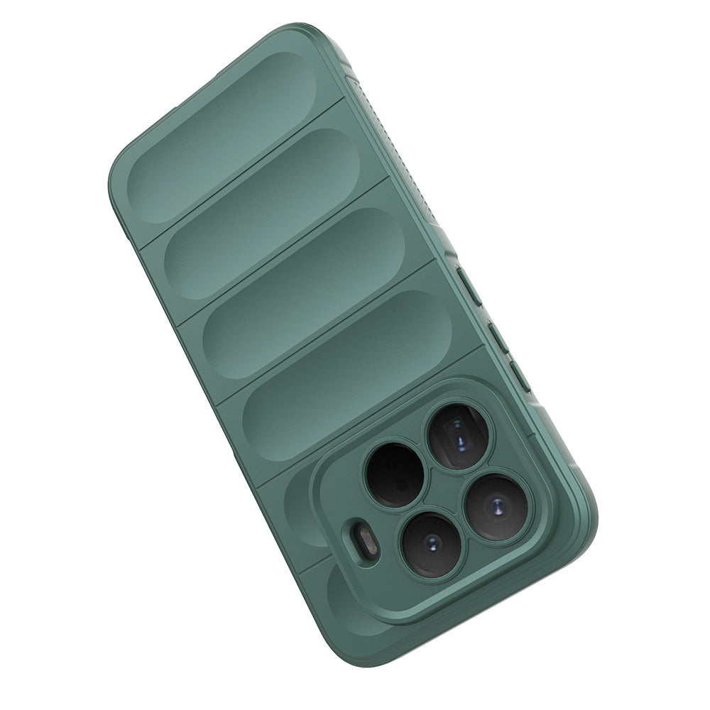 Xiaomi 15T Pro Kılıf Esnek TPU Oyuklu Arka Yüzey Tasarımlı Zore Etnik Silikon Kapak