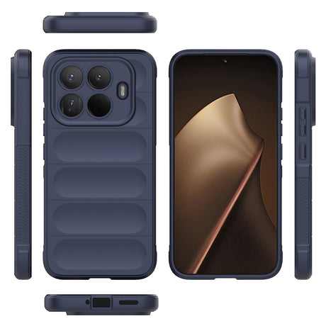 Xiaomi 15T Pro Kılıf Esnek TPU Oyuklu Arka Yüzey Tasarımlı Zore Etnik Silikon Kapak