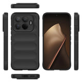 Xiaomi 15T Pro Kılıf Esnek TPU Oyuklu Arka Yüzey Tasarımlı Zore Etnik Silikon Kapak