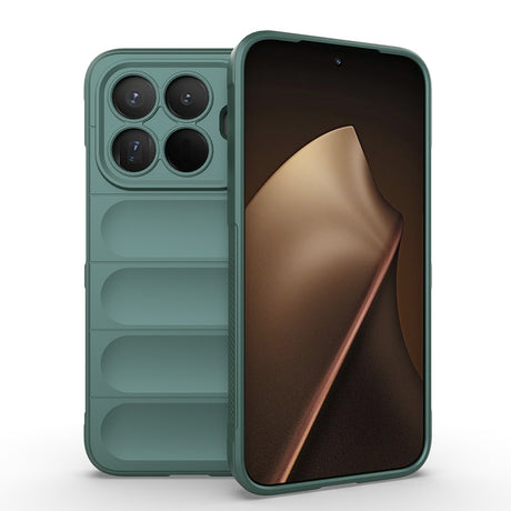 Xiaomi 15T Pro Kılıf Esnek TPU Oyuklu Arka Yüzey Tasarımlı Zore Etnik Silikon Kapak
