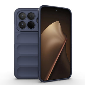 Xiaomi 15T Pro Kılıf Esnek TPU Oyuklu Arka Yüzey Tasarımlı Zore Etnik Silikon Kapak