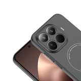 Xiaomi 15T Pro Kılıf M-Safe Şarj Özellikli Kamera Korumalı Zore Elio Sert PC Kapak