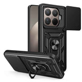 Xiaomi 15T Pro Kılıf Magnetik Standlı Kamera Korumalı Zore Sürgülü Vega Kapak