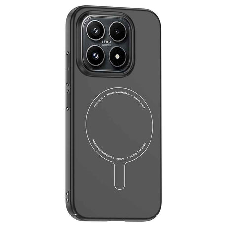 Xiaomi 17 Kılıf M-Safe Şarj Özellikli Kamera Korumalı Zore Elio Sert PC Kapak