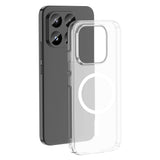 Xiaomi 17 Kamera Korumalı M-Safe Şarj Özellikli Şeffaf Zore London Sert PC Kapak