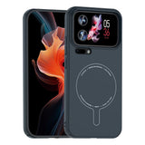 Xiaomi 17 Pro Kılıf M-Safe Şarj Özellikli Kamera Korumalı Zore Elio Sert PC Kapak