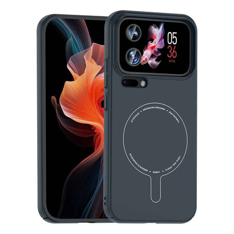 Xiaomi 17 Pro Kılıf M-Safe Şarj Özellikli Kamera Korumalı Zore Elio Sert PC Kapak