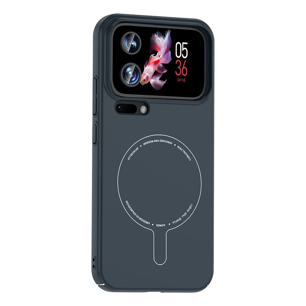 Xiaomi 17 Pro Kılıf M-Safe Şarj Özellikli Kamera Korumalı Zore Elio Sert PC Kapak