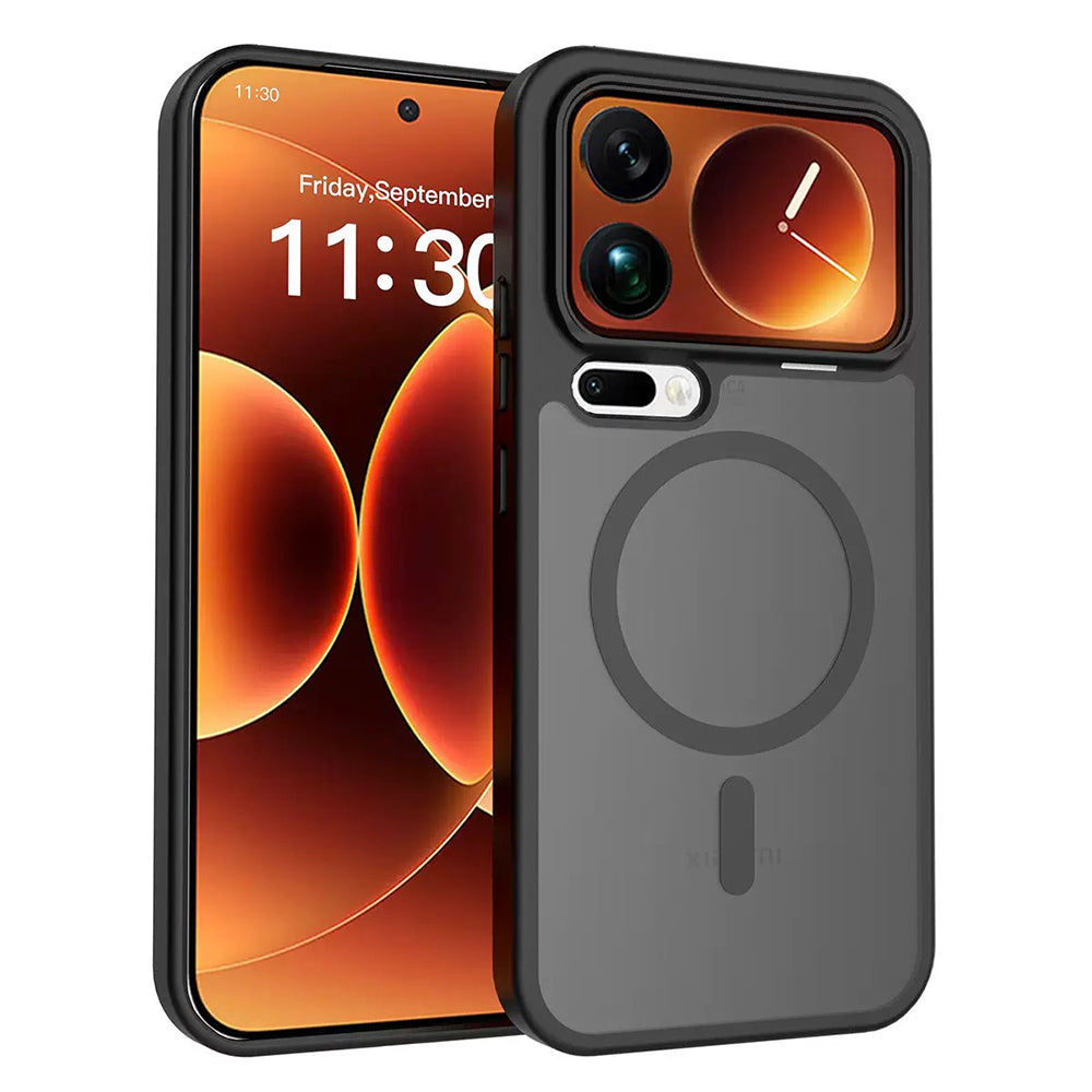 Xiaomi 17 Pro Kılıf M-Safe Şarj Özellikli Kamera Korumalı Zore Lunex Kapak