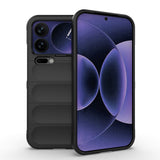 Xiaomi 17 Pro Max Kılıf Esnek TPU Oyuklu Arka Yüzey Tasarımlı Zore Etnik Silikon Kapak