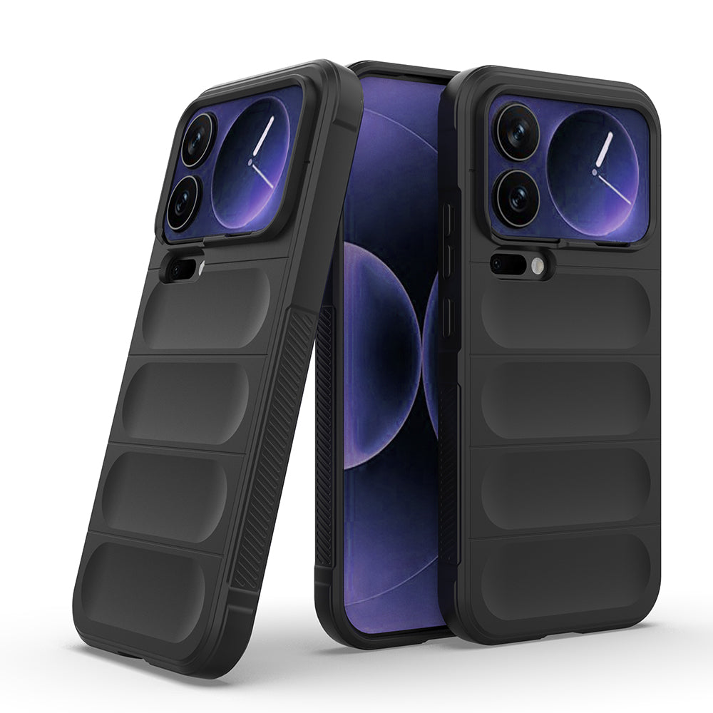 Xiaomi 17 Pro Max Kılıf Esnek TPU Oyuklu Arka Yüzey Tasarımlı Zore Etnik Silikon Kapak