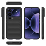 Xiaomi 17 Pro Max Kılıf Esnek TPU Oyuklu Arka Yüzey Tasarımlı Zore Etnik Silikon Kapak
