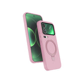 Xiaomi 17 Pro Max Kılıf M-safe Şarj Özellikli Standlı Zore Samara Kapak